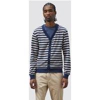Enorsia Men's Button Through Cardigan Tee in Navy | Size: 2XL