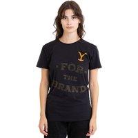 Yellowstone Men's For The Brand T-Shirt, Black | Size: Small