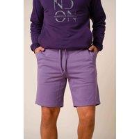 Enorsia Men's Essential Jersey Shorts in Purple | Size: Large
