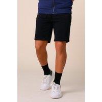 Enorsia Men's Essential Jersey Shorts in Black | Size: 2XL
