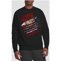 Paramount Home Entertainment Men's Dexter Blood Never Lies Crew Sweatshirt, Black | Size: Small