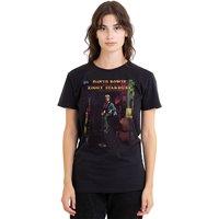 David Bowie Men's Ziggy Stardust Album T-Shirt, Black | Size: 2XL