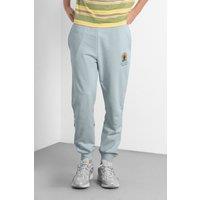Enorsia Men's Terry Jogger With Ribbed Cuff in Light Blue | Size: Medium