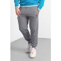 Enorsia Men's Terry Jogger With Ribbed Cuff in Grey | Size: 2XL