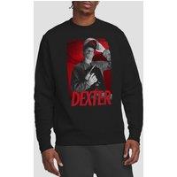 Paramount Home Entertainment Men's Dexter See Saw Crew Sweatshirt, Black | Size: Small