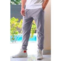 Enorsia Men's Premium Soft Cotton Jogger in Grey | Size: Medium