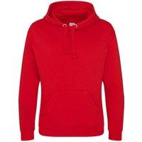AWDis Men's Just Hoods Graduate Heavyweight Hoodie in Red | Size: Small