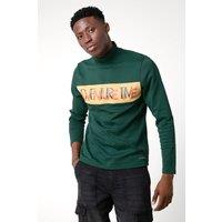 Enorsia Men's Adventure Time Sweatshirt in Green | Size: Large