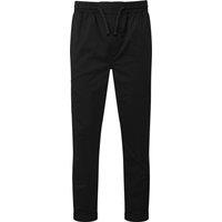 Premier Men's Recyclight Cargo Chef Trousers in Black | Size: 2XL