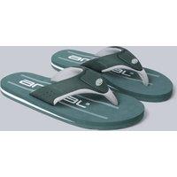 Animal Men's 'Jekyl' Soft Padded Lightweight Casual Slip On Pool Beach Flip-Flops in Khaki | Size: 12