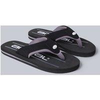 Animal Men's 'Jekyl' Soft Padded Lightweight Casual Slip On Pool Beach Flip-Flops in Jet Black | Size: 10