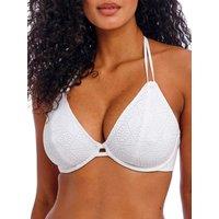 Freya Women's Nomad Nights Halterneck Bikini Top in White | Size: 38E