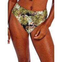 Freya Women's Bahama Shores High Waist Bikini Brief in Black | Size: 18