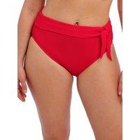 Fantasie Women's Ottawa High Waist Bikini Brief in Red | Size: 14