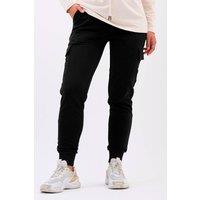 Enorsia Women's Jersey Utility Trouser in Black | Size: 18