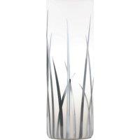 Loops Table Desk Lamp Colour Shade White Chrome Glass Painted Bulb E27 1x60W