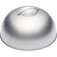 MasterClass Cheese Melting Dome / Burger Steamer Lid in Silver