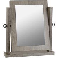 Seconique Lisbon Dressing Table Mirror in Black