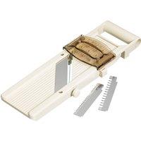 KitchenCraft Japanese Mandoline in Cream