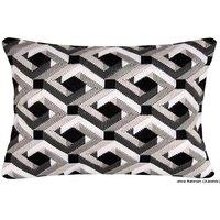 Vervaco L/S CUSH BLACK&WHITE - Long Stitch Kit: Cushion: Black & White