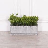 Glasstone Metal Window Box Planter - Small in White