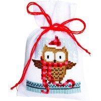 Vervaco PPBAG PK3 XMAS BUDDIES - Counted Cross Stitch Kit: Pot-Pourri Bag: Christmas Buddies: Set of 3