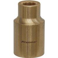 Loops 8mm Non-Sparking WallDrive Socket - 1/2" Square Drive - Beryllium Copper