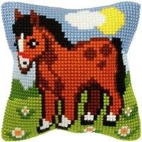 Orchidea CUSHION KIT HORSE - Cross Stitch Kit: Cushion: Small: Horse