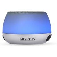 Krypton Small RGB Wireless Speaker Bluetooth 5.3, Type-C Charging in White