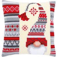 Vervaco CUSHION XMAS ELF - Cross Stitch Kit: Cushion: Christmas Elf 2
