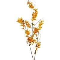 Leaf 130cm Yellow Blossom Floral Spray Artificial