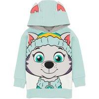 Paw Patrol Girl's Hoodie | Green | Official Merch in Purple | Size: 3-4 Years