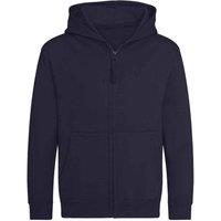AWDis Cool Zoodie Full Zip Hoodie in Mid Navy | Size: 3-4 Years