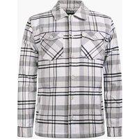 Enorsia Men's Borg Lined Jacket in White | Size: Large