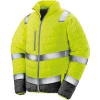 Result Men's Safeguard Soft Padded Safety Jacket in Yellow | Size: Medium
