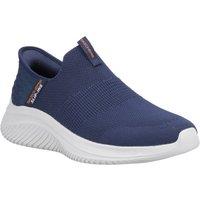 Skechers Men's Ultra Flex 3.0 Smooth Step Wide Trainers in Navy | Size: 7