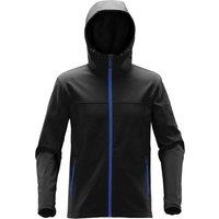 Stormtech Men's Orbiter Softshell Hoodie in True Black | Size: 5XL