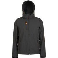 SOL'S Men's Transformer Pro Softshell Jacket in Charcoal | Size: 5XL