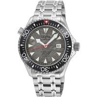Hudson Yards 48832B Swiss Automatic 3 Hands, SW200 Movement Tungsten Ring, Damascus Steel Dial Watch