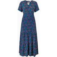 Enorsia Women's Paisley Tiered Maxi Dress in Green | Size: 16