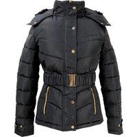 Coldstream Women's Cornhill Quilted Coat in Black | Size: Medium