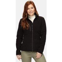 Regatta Women's Honestly Made Full Zip Fleece in Black | Size: 18