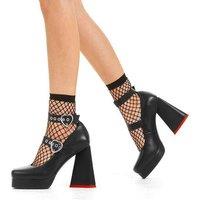 'Broken Hearts' Platform Heels
