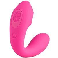 So Divine Women's Pearl Vibe G-spot Suction Stimulator in Pink