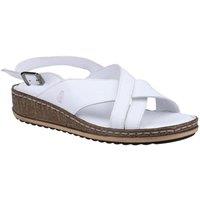 Hush Puppies Women's 'Elena' Sandal Summer in White | Size: 6