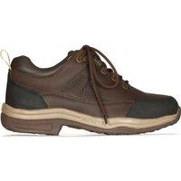Moretta Women's Norvara XGRIP Buffalo Leather Trainers in Brown | Size: 4