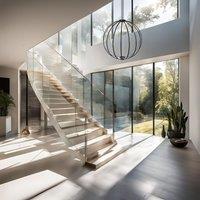 CGC Lighting Paraplu 3 Black 90 cm Globe LED Ceiling Pendant