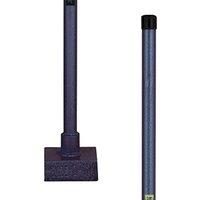 Pegdev 10lb All Steel Square Rammer with Durable Tubular Handle for Strength & Balance in Navy