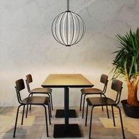 CGC Lighting Paraplu 3 Black 60 cm Globe LED Ceiling Pendant