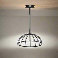CGC Lighting Paraplu 2 Black 60cm Hemisphere LED Ceiling Pendant